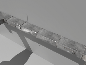 air ducts modular ventilation system 3D-Modell