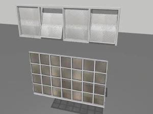 заводський пакет вікон 1 3D Модель