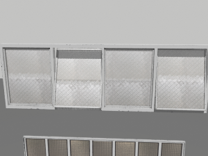 factory windows pack 1 3D मॉडल