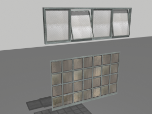 factory windows pack 2 3D Модель