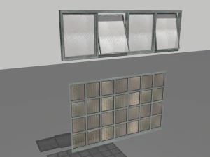 factory windows pack 2 3D Model