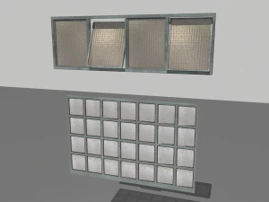 factory windows pack 2 3D Model
