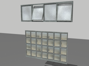 factory windows pack 2 3D Модель