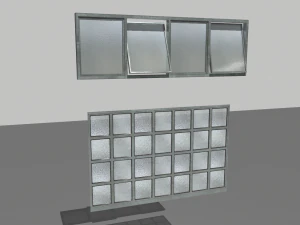 factory windows pack 2 3D Model