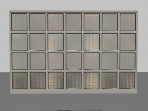 factory windows pack 3 Model 3D