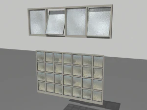 factory windows pack 3 3D Model