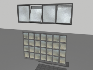 factory windows pack 4 3D 模型