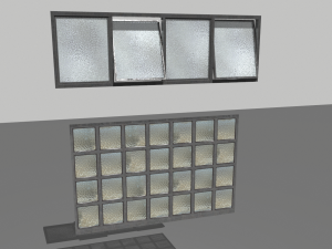 factory windows pack 4 3D 模型