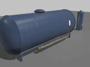 industrial tank 1 3D Model