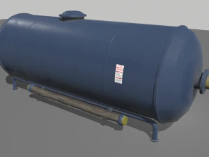 industrial tank 1 3D Model