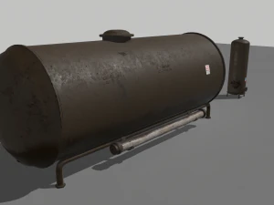 industrial tank 2 3D Model