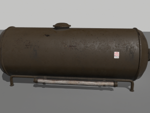 industrial tank 2 3D-Modell