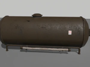 industrial tank 2 3D Model