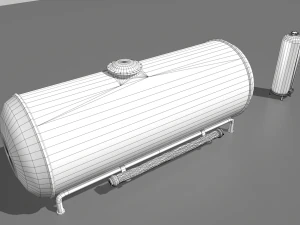 industrial tank 2 3D Model