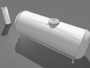 industrial tank 2 3D Model