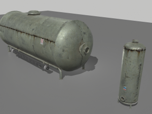industrial tank 3 3D मॉडल