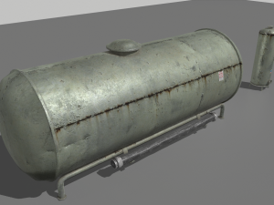 industrial tank 3 Model 3D
