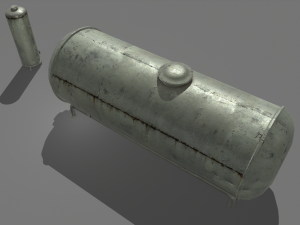 industrial tank 3 Model 3D