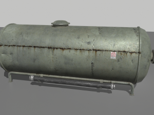 industrial tank 3 Model 3D