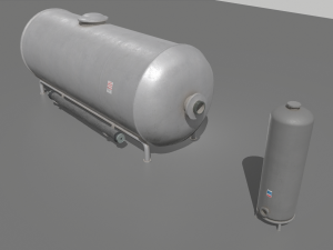 industrial tank 4 3D Model