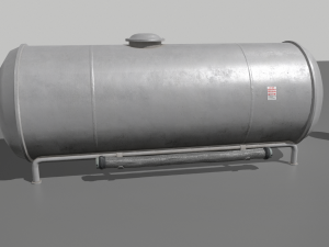 industrial tank 4 3D 模型