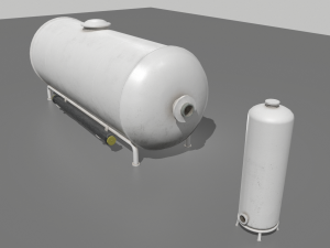 industrial tank 5 3D 모델