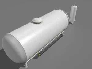 industrial tank 5 3D Model