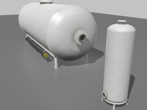 industrial tank 5 3D Model