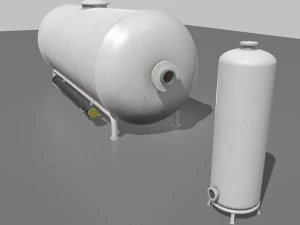 industrial tank 5 3D Model