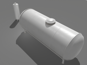 industrial tank 5 3D Model