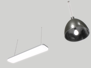 industrial lights 1 Modelo 3D