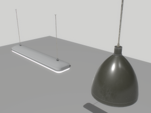 industrial lights 1 Modelo 3D