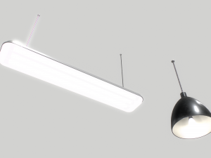 industrial lights 1 Modelo 3D