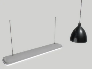 industrial lights 1 3D Model