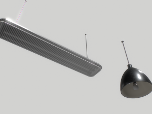 industrial lights 1 Modelo 3D