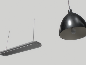 industrial lights 1 Modelo 3D