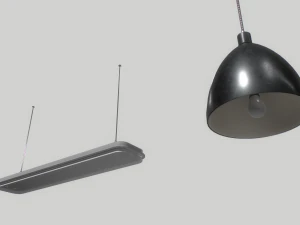 industrial lights 1 3D Model
