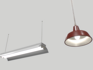 industrial lights 2 3Dモデル
