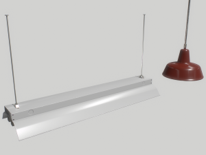 industrial lights 2 3Dモデル
