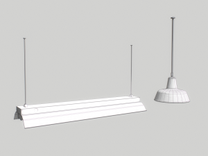 industrial lights 2 3Dモデル