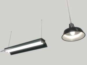 industrial lights 2 3Dモデル