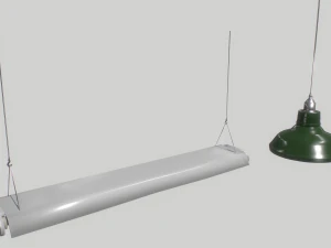 industrial lights 3 3D Model