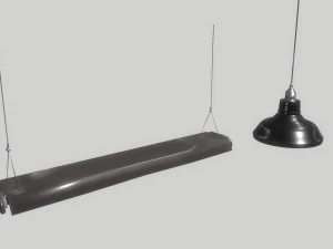 industrial lights 3 3D Model