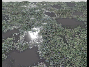 dark grass CG Текстури
