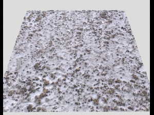 snow terrain pbr pack 8 Tekstur CG