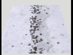 snow terrain pbr pack 8 Tekstur CG