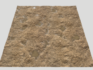 rough rocky terrain pbr 3 CG Dokuları