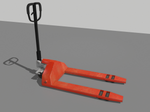 industrial pallet truck trolley 1 Model 3D