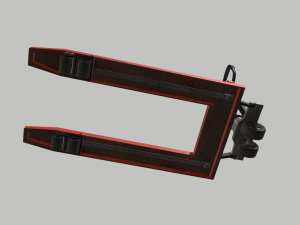 industrial pallet truck trolley 1 Model 3D