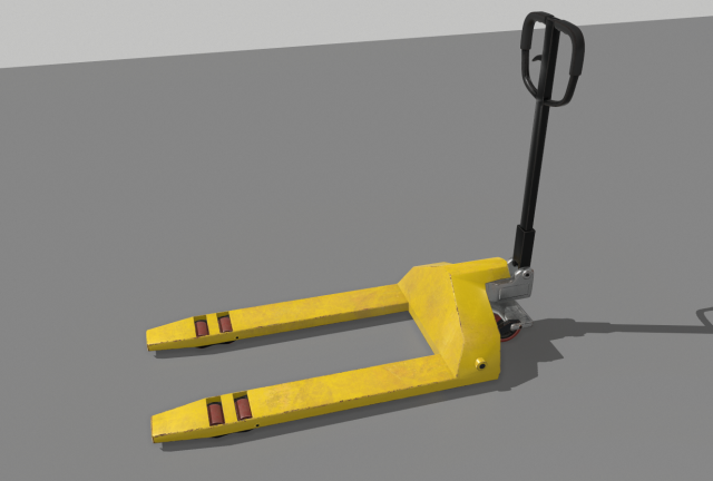industrial pallet truck trolley 2 Modelo 3D .c4d .max .obj .3ds .fbx .stl .blend 